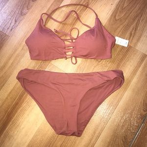 L*SPACE bikini color Sahara size M